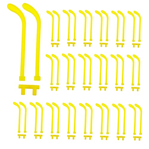 SOESFOUFU 30個 セット アクセサリー フレームコネクタ コネクタ おもちゃの テンプル ガラスのアクセサリー グローサングラスアクセサリー の パーツ グローグラ