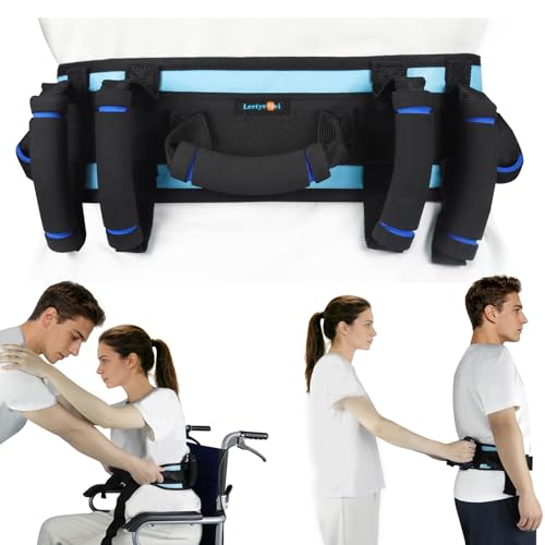 Gait Belt, Gait Belts for Seniors, Gate Belts Medical for Elderly, Gait Belt with Handles, Patient Transfer Belt Quick Release Buckle, Medical Lift Strap Nursing Safety Belt for Physical Therapy