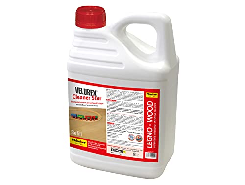 Chimiver Detergente multiuso per la pulizia del Parquet Verniciato - VELUREX CLEANER STAR 5L | Tanica da 5L.