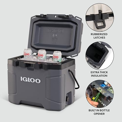Igloo, Trailmate 25 Qt Refrigeratore, Carbonite