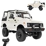 Skymaker WPL C74-1 Suzuki Jimny 1/10 Outdoor Remote Controlled Car 4WD Four Wheel Drive RC Car Rock Crawling Crawler for All Terriens Off-Road Driving
