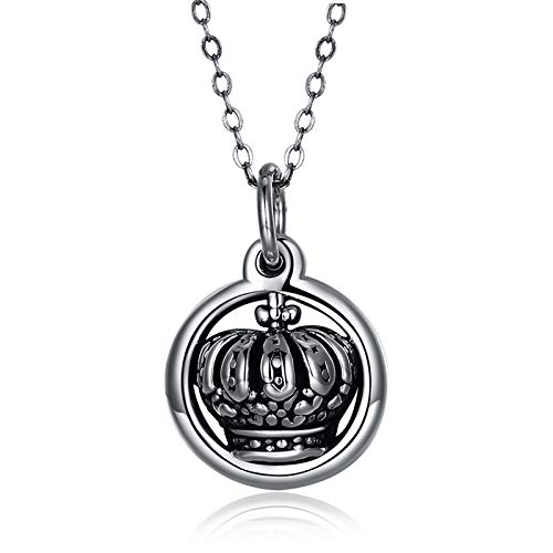 Collier couronne argent 925 vintage, le bijou élégant pour vos soirées
