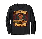 Photo Gallery chicano power messicano latino raza la migra chingon lowrider maglia a manica Photo Gallery chicano power messicano latino raza la migra chingon lowrider maglia a manica