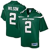 NFL PRO LINE Men's Zach Wilson Gotham Green New York Jets Jersey