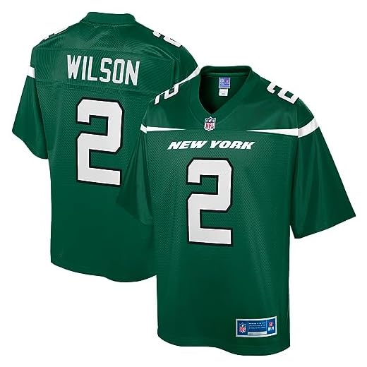 NFL PRO LINE Men's Zach Wilson Gotham Green New York Jets Jersey