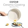 CAROTE 24pcs Ceramic Cookware Set, Pots and Pans Non Stick Kitchen Cookware Sets, Pots and Pans Set Cooking Set with Knife Set #2