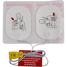 AED Trainer Pads, Defib Training Pads Compatible with Philips HeartStart AED Trainer, Adult Mode XFT-P150