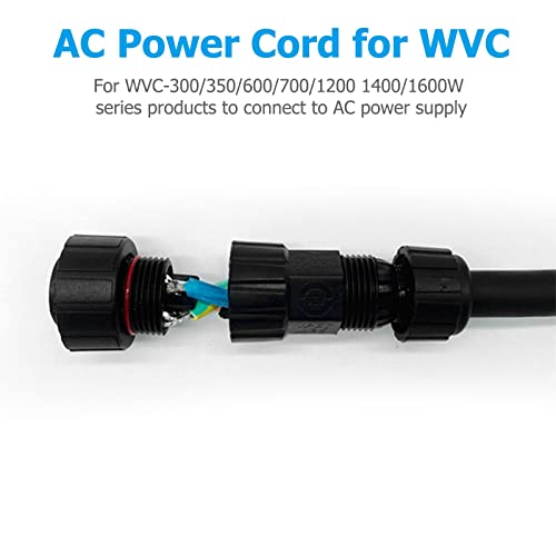 Miniatura 6 de Dewin Cable De Alimentación De Ca, 10m Cable De Inversor Fotovoltaico Solar Solar Fotovoltaica Cable De Ca Enchufe De La Ue,Para Microinversores 600 700 1200 1400 1600w