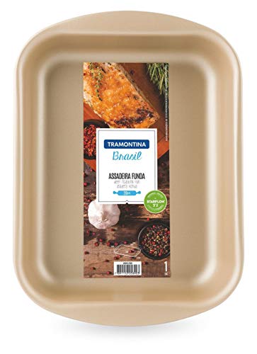 Jogo de Assadeiras Antiaderente 5 Peças Cereja Tramontina