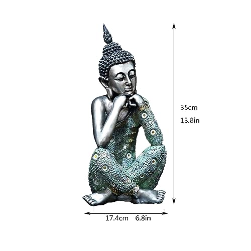 Main bouddhiste en résine haute qualité statuette de méditation zen