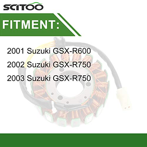 Scitoo 31401-35F00 Magneto Stator 2001-2003 For Suzuki Gsxr600 2000-2003 For Suzuki Gsxr750 #TOP6
