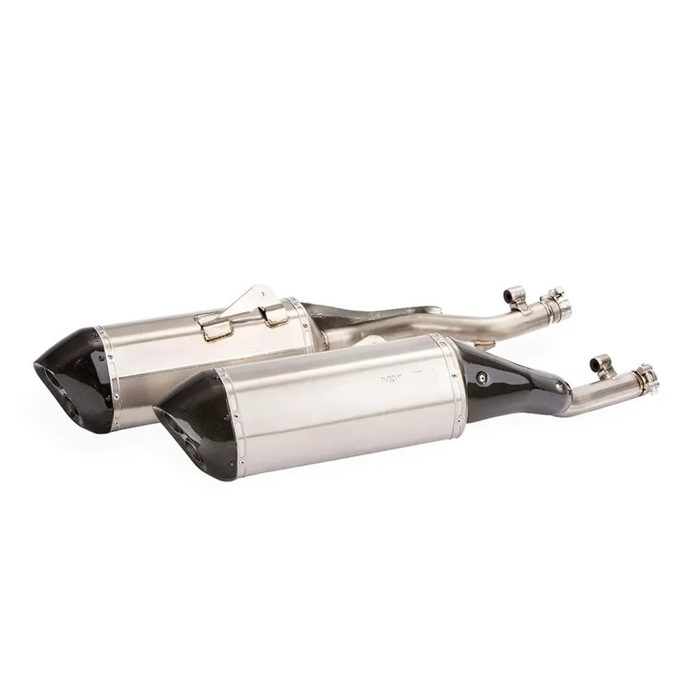 Silenciador Silenciadores Deslizantes Dobles De Escape Alto Rendimiento Hexagonales SS/TI/CF Para K1600GTL