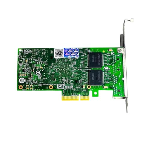 Carte réseau I350-T4 Gigabit PCI-E avec 4 ports RJ45 pour serveurs