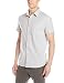 Kenneth Cole Men's Lino Short-Sleeve Woven Shirt