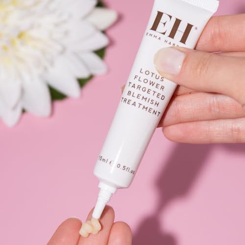 Emma Hardie 15ml Lotus Flower Blemish Treatment with Antibacterial Witch Hazel, Reduces Redness & Blemishes - Image 4