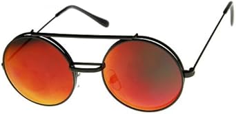 red mirror sunglasses