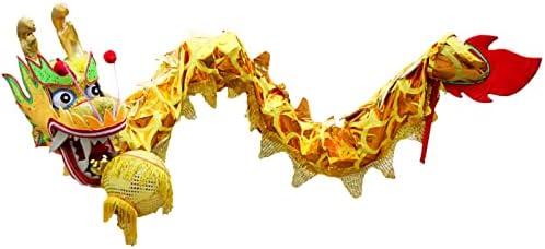 ENODS Silk Dragon Dance,Stage Performance Primary School Sports Meet Performance,Chinese New Year Performance,3m,5m