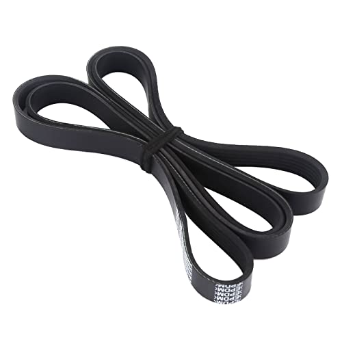 Image of MOCA 6PK2225 EPDM Serpentine Belt Fits 99-07 for Chevrolet Express 1500 4.3L & 12-15 for Mercedes-Benz ML350 3.5L & 99-10 for GMC Savana 1500 4.3L & 12-17 for Jeep Wrangler 3.6L