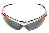Antiallergene Materialien Brille Bieffe geeignet für Radfahren und andere Sport Grau Orange