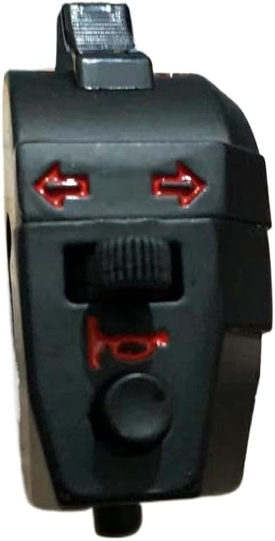 7/8 Inch 22mm Motorcycle ATV Handlebar Control Switch Left Right Side Low Beam Light Turn Horn Switch Parts 8K1927225B(Left)