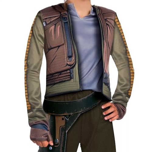 Disfraz Infantil Jyn Erso Rogue One Star Wars Deluxe miniatura 2