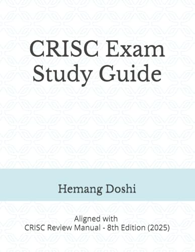 CRISC Exam Study Guide