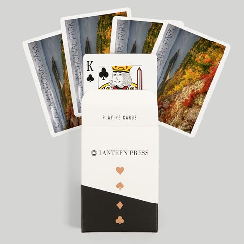 Baraja de 52 cartas Póker Acadia National Park miniatura 6