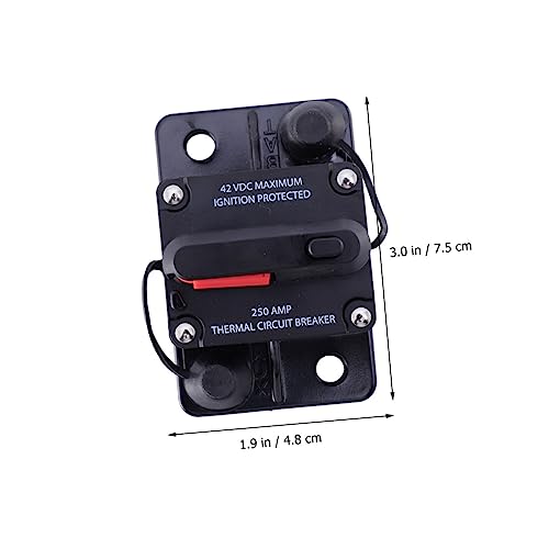 Uonlytech Inversor De Fusível De Carro Inversor De Energia De Carro Fusíveis Automáticos Disjuntor P
