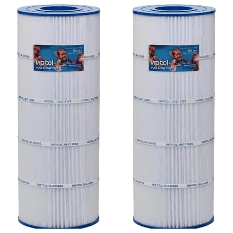 INPOOL, IN-C1200S – Pool Filter and spa Filter Cartridge, Compatible with Hayward C1200, Pleatco PA120, Filbur FC-1293, Unicel C-8412, Ultra-B2,120 Square feet for in ground Pools (Pack 2) Cover