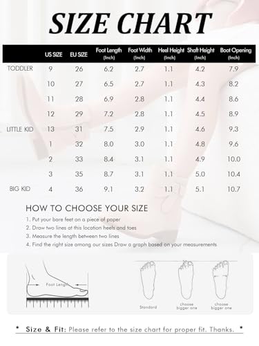 Piepiebuy Kids Girls Tie Knot Ankle Boots Chunky Low Block Heel Chelsea Dress Booties Winter Shoes With Zipper,Beige thumb #5