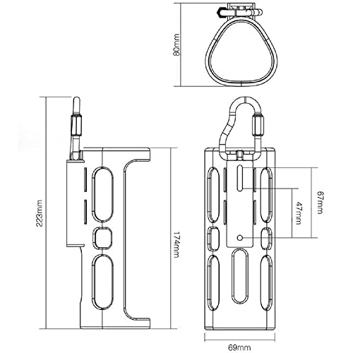 Flexson Mountable Travel Cover for Sonos Roam - Black - Image 5