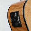 Lanikai QM-NACET 4 String Ukulele, Tenor Quilted Maple Ukulele with Cutaway and Fishman Kula Electronics, Natural Stain