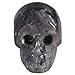 mookaitedecor 1 Inch Labradorite Crystal Skull Sculpture Set of 5, Hand Carved Gemstone Statue Figurine Collectible Healing Reiki