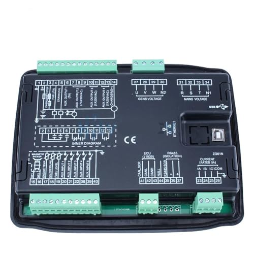 HGM6110NC Controller Auto Starts Control Panel Screen Liquid Crystal - 5