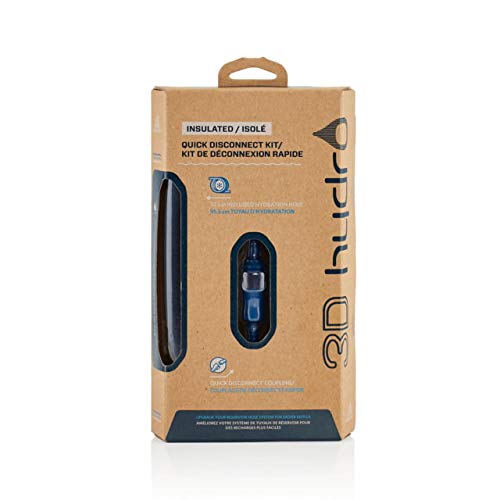 Gregory Insulated Quick Disconnect Kit for Day Hiking/Backpacking Hydration Water Reservoir/Bladder, Optic Blue