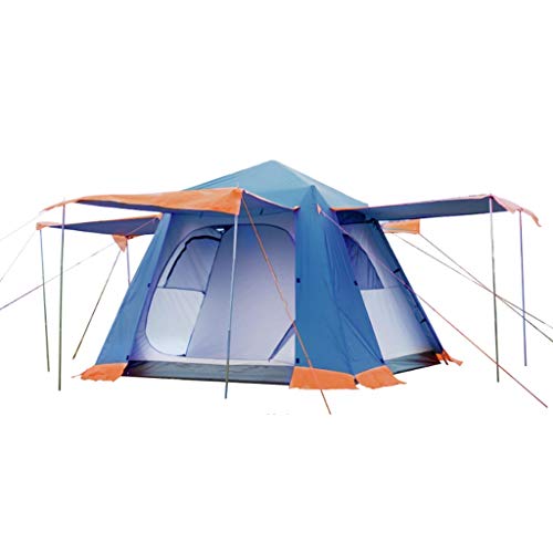 Tente de camping automatique grand abri de plage familial pour 3-4 personnes