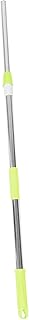 UKCOCO Mango de Repuesto para Fregona Inoxidable con Varilla Telescópica Diseño Giratorio Mango Reforzado y Extensible para Limpieza Color Verde