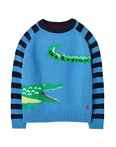 Joules Boy's Burford (Toddler/Little Kids/Big Kids) Blue Crocodile 4 Years
