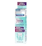 Rapid White, dentifricio White + Strong Booster, dentifricio per denti immediatamente più bianchi, con pH ottimale, protezione da carie, 75 ml