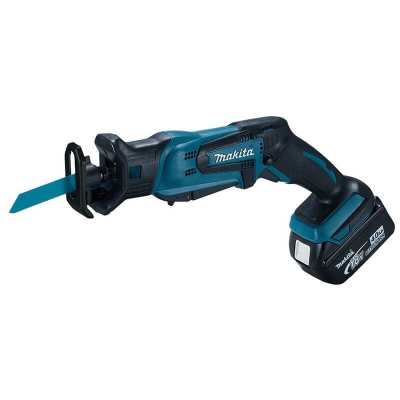Makita DJR 183 RTJ Akku Reciprosäge 18V + 2x Akku 5,0Ah + Ladegerät + Makpac – Bild 3