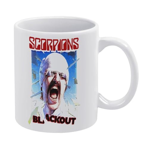 �}�O�J�b�v Scorpions �X�R�[�s�I���Y ���b�N�o���h �R�[�q�[�J�b�v 330ml �C�y�Ɏg���� ���� �����J�b�v �Z���~�b�N �R�[�q�[ �}�O �H�� �I�t�B�X �z�[�� �ƒ�p �������