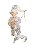 ATOZ | Posable Elf | Christmas Elves Decoration with Ornament | 21' Tall | White with Silver Pants | New Peace and Joy Collection