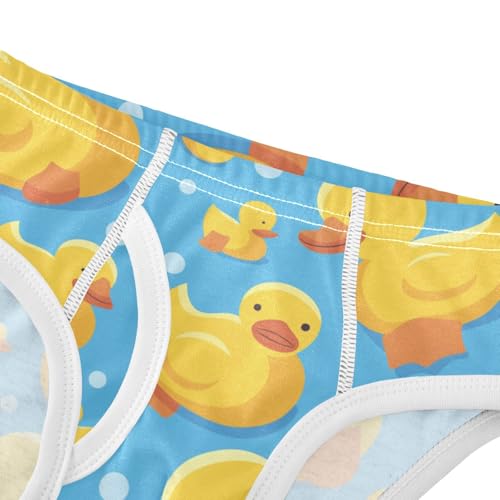KLL Yellow Duck Little Boys Comfort Training Underwear Breathable Children Undies4