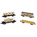 Power City Trains Freight Military 4 pack