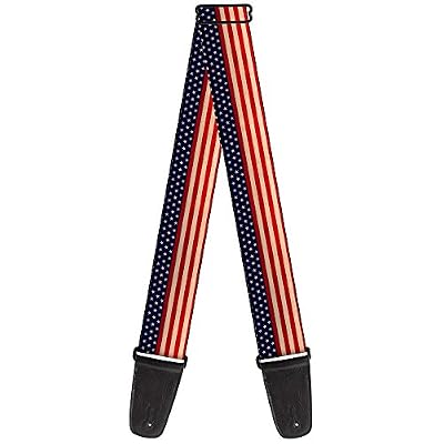 U.S. Flag Stripe Guitar Strap