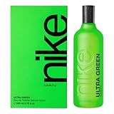 NIKE - Ultra Green 200 ml, Colonia Hombre, Perfume Formato Spray, Eau de Toilette Natural y Masculina. Aroma Amaderado Oriental, Fragancia Fresca, Poderosa y de Larga Duración