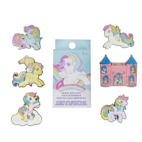 Loungefly Hasbro My Little Pony Classic Blind Box Pins - Starshine - My Little Pony TV - Blind Box Pins de Esmalte- Broche Coleccionable - para Mochilas Y Bolsos - Idea de Regalo- Mercancia Oficial