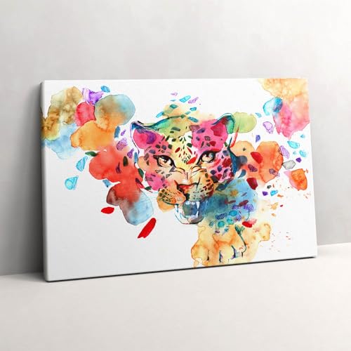 Image sur toile chat sauvage 60x40cm pour exprimer votre passion de la nature sauvage