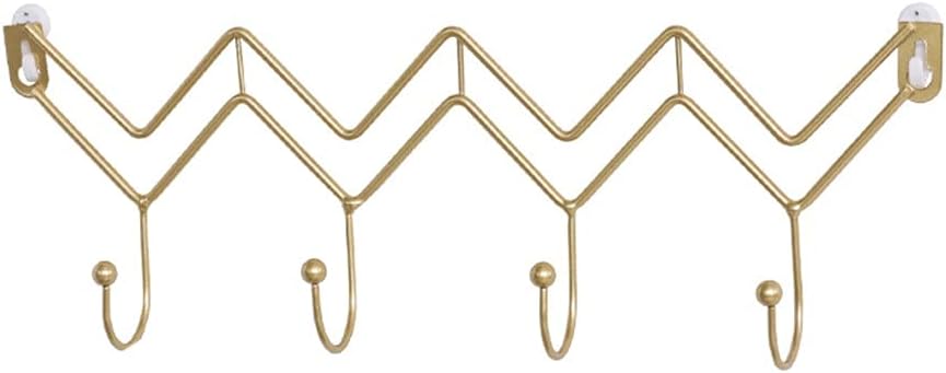 Hook Wall Storage Decoration Nordic Porch Wall Shelf Decor Wall Door Organization Hanger(Gray)