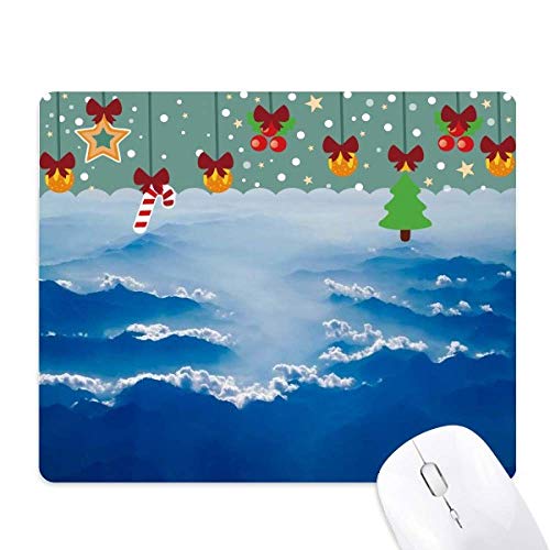 Tapis de souris gris ciel brouillard pour éviter les glissements de bureau